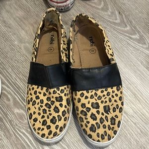 Cheetah print flats